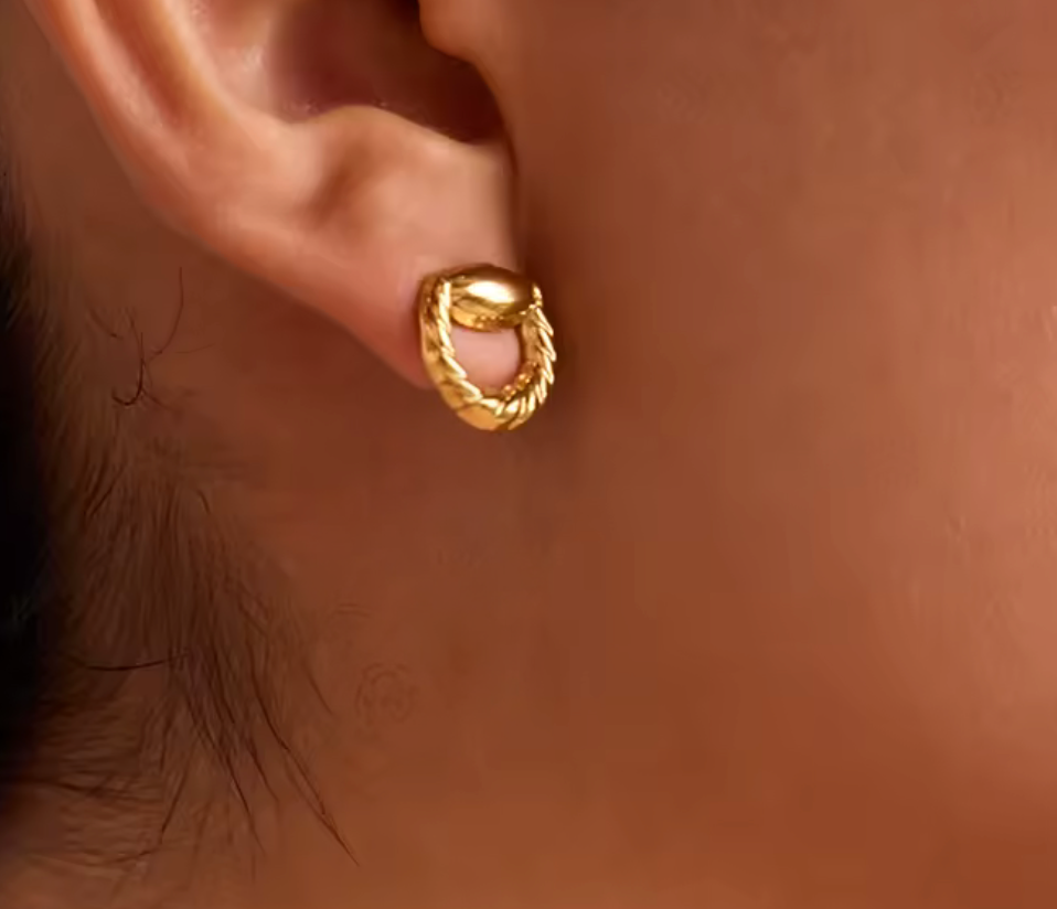 Stirrup Mini Earring