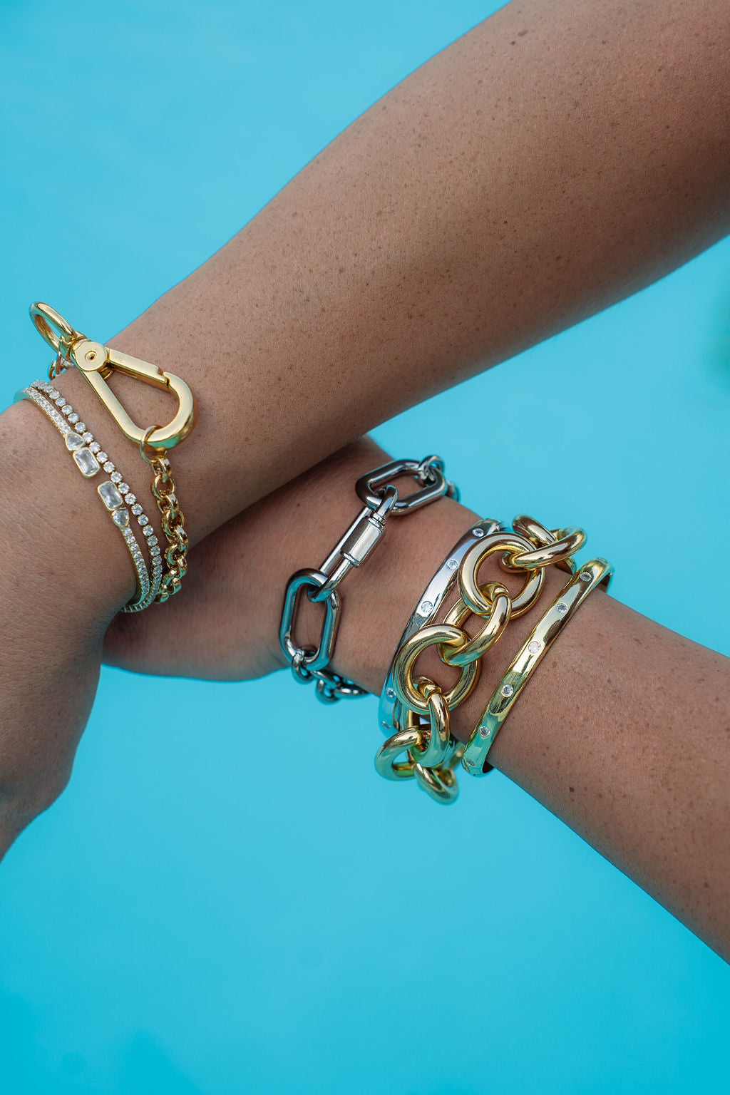 Chunky Paperclip Link Bracelet