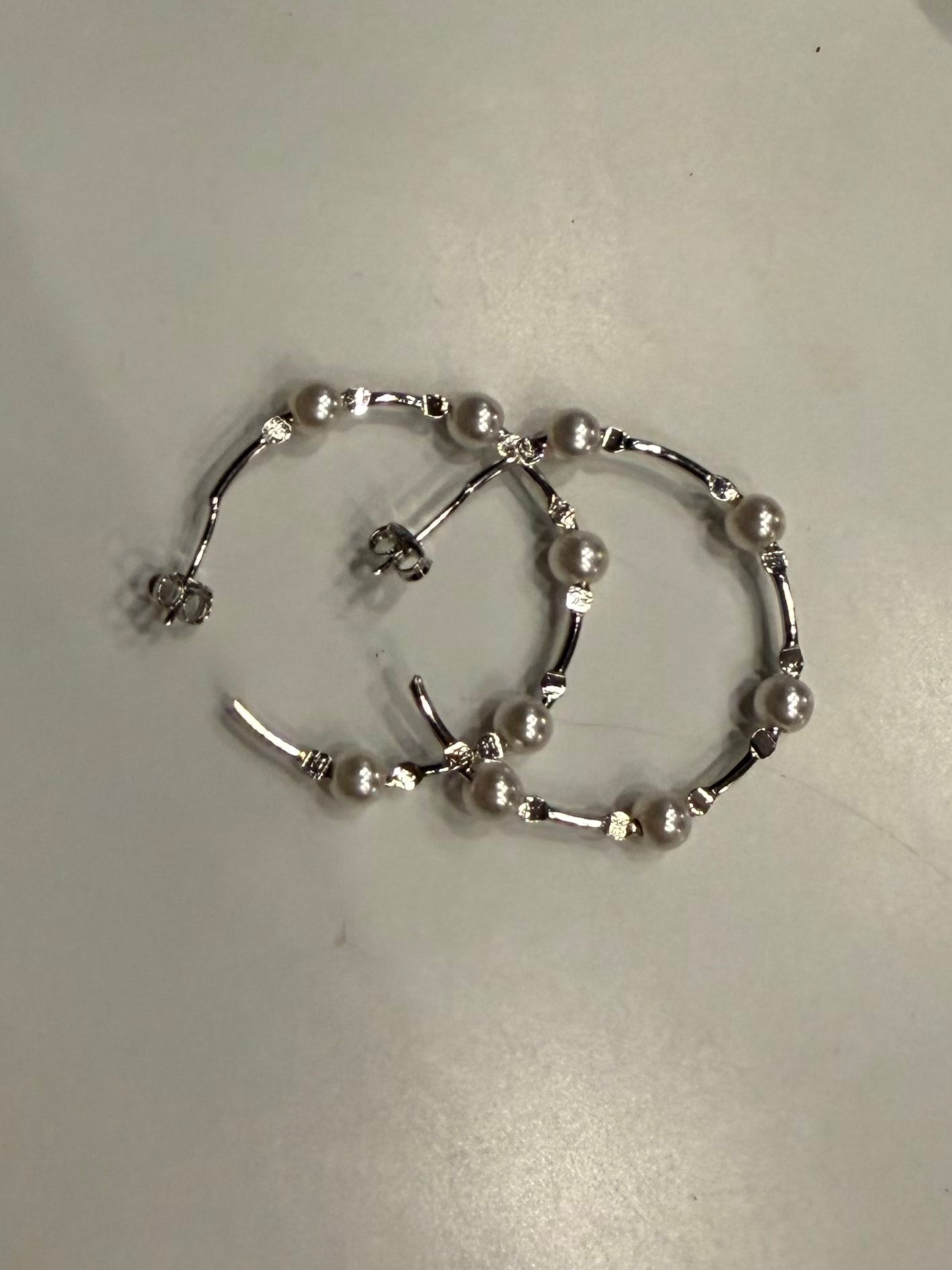 Pearl Open Hoops