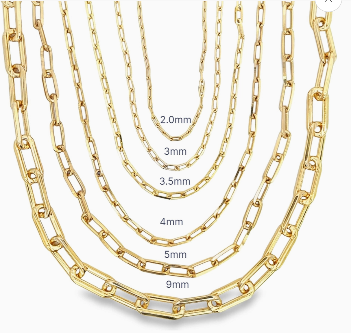 Paper Clip Chain Anklet