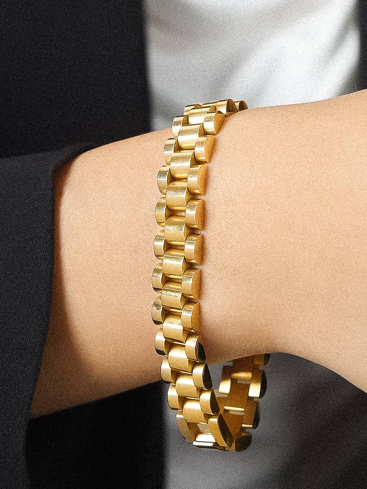 Yannick 18K Gold Watchband Bracelet