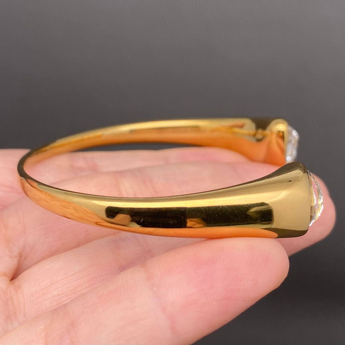 Double Zircon Cuff