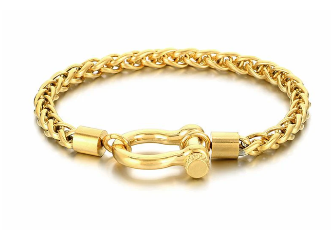 Horse Bit Carabiner Bracelet