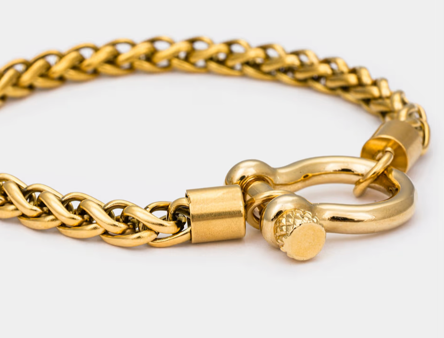 Horse Bit Carabiner Bracelet