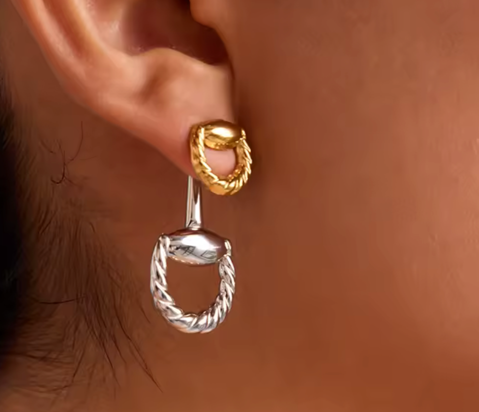 Stirrup Mini Earring