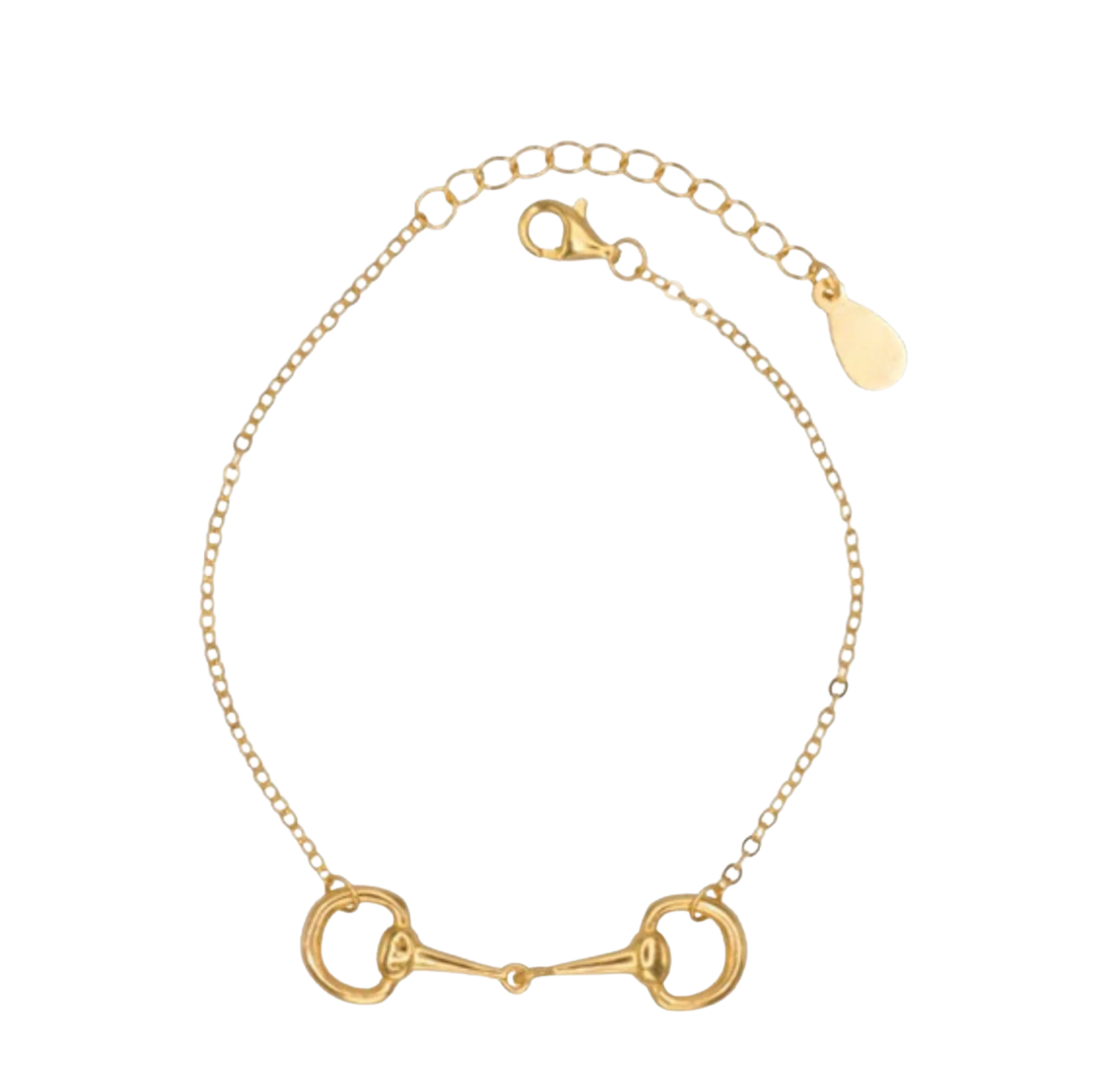 Gallop Snaffle Bit Chain Bracelet