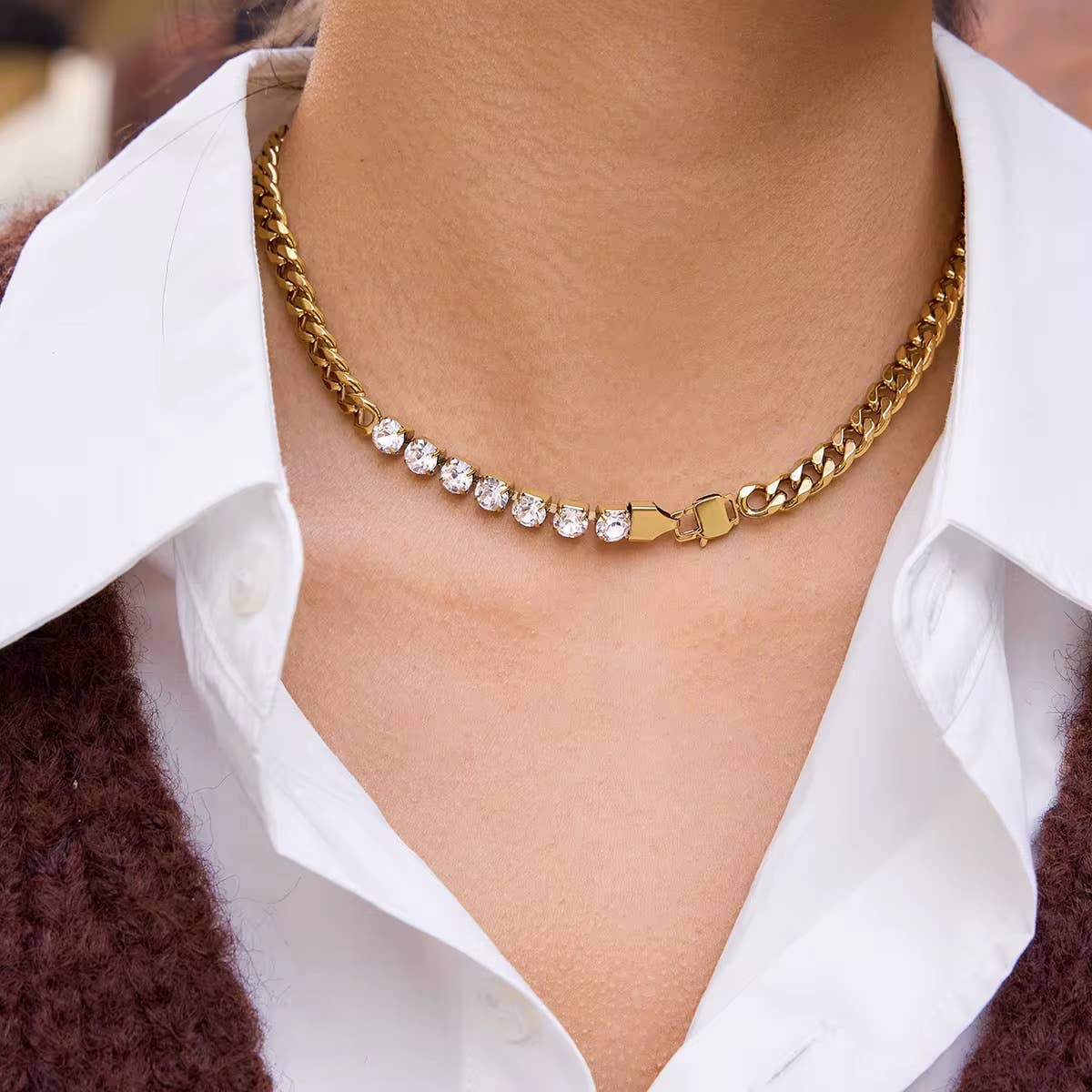The Signature Curb Necklace