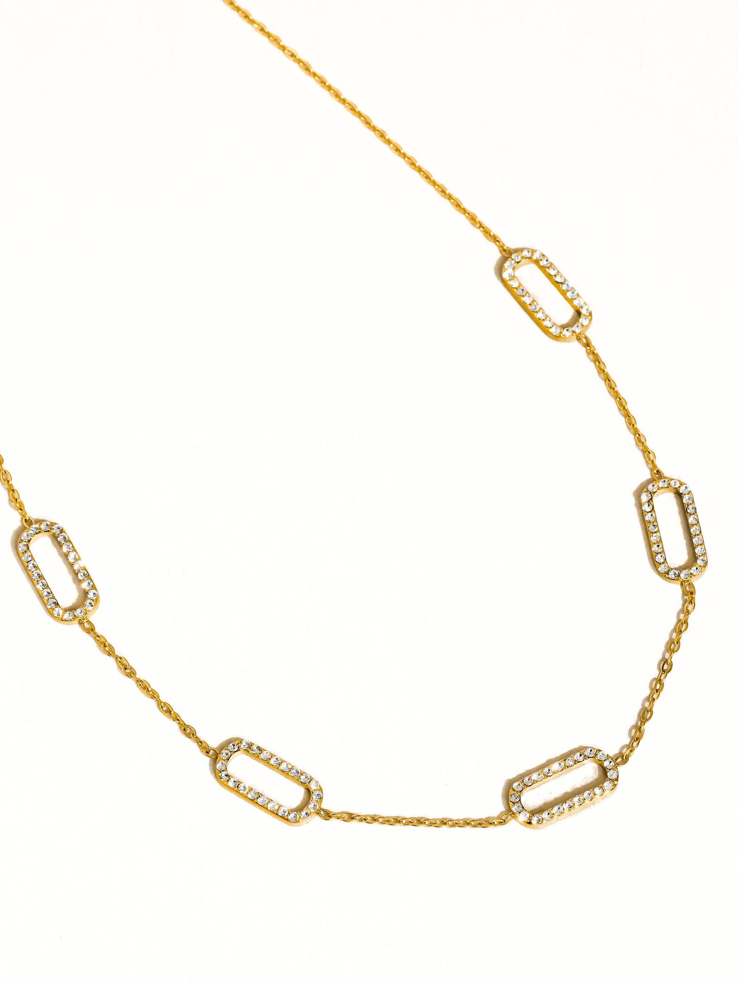 Burnisse 18K Gold Dainty Chain Necklace