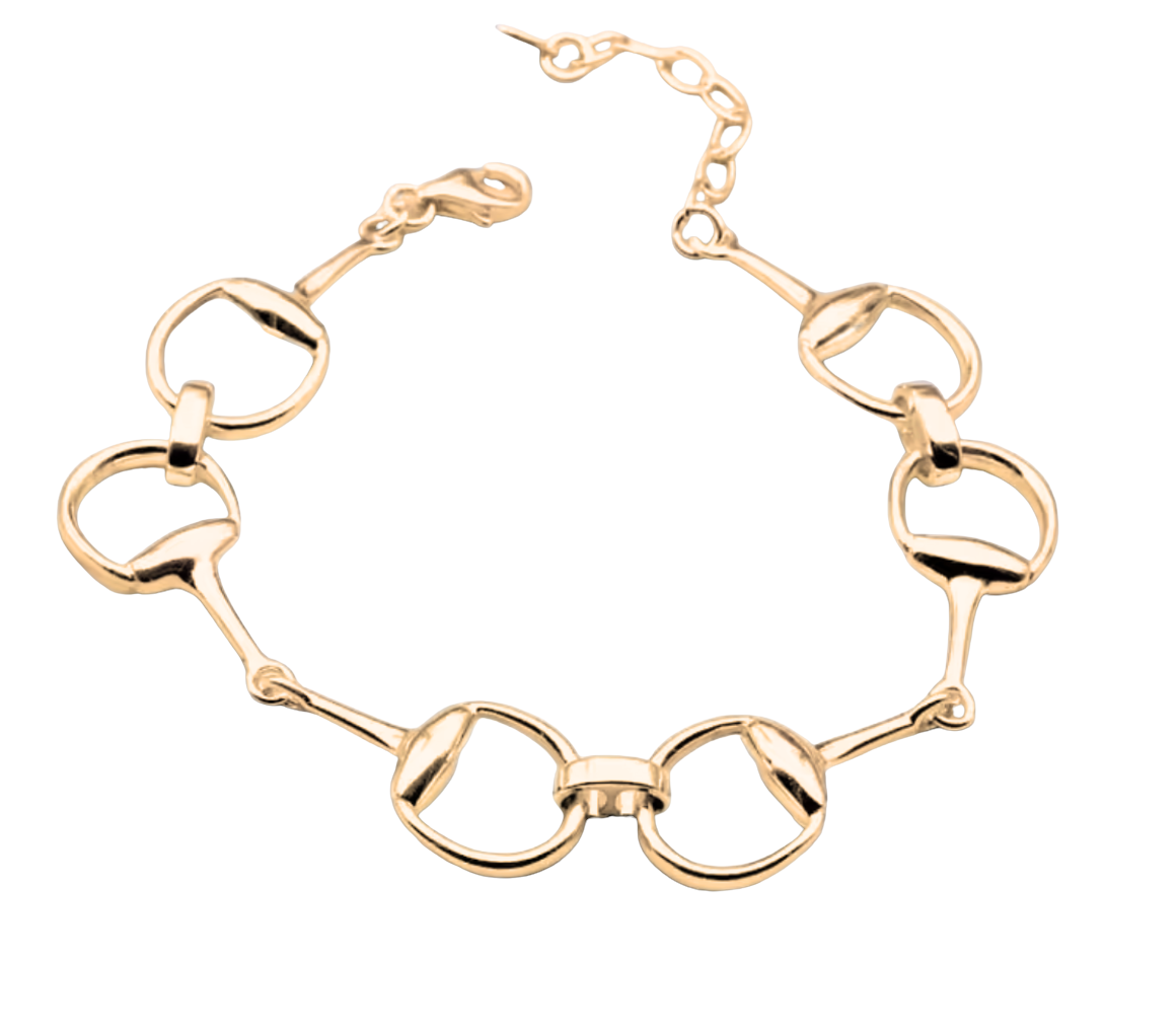 Snaffle Bit Line Bracelet