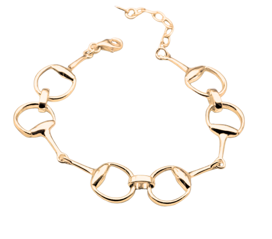Snaffle Bit Line Bracelet