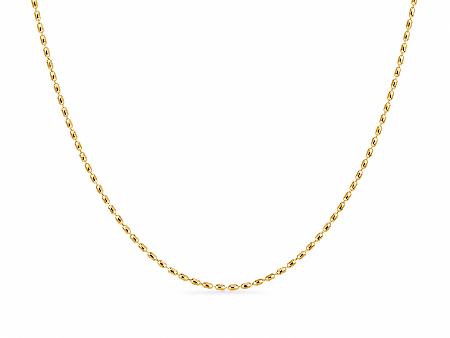 Gold Bead Necklace