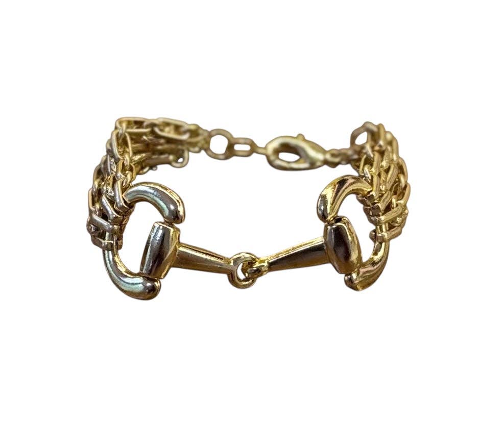 Snaffle Bit Bracelet