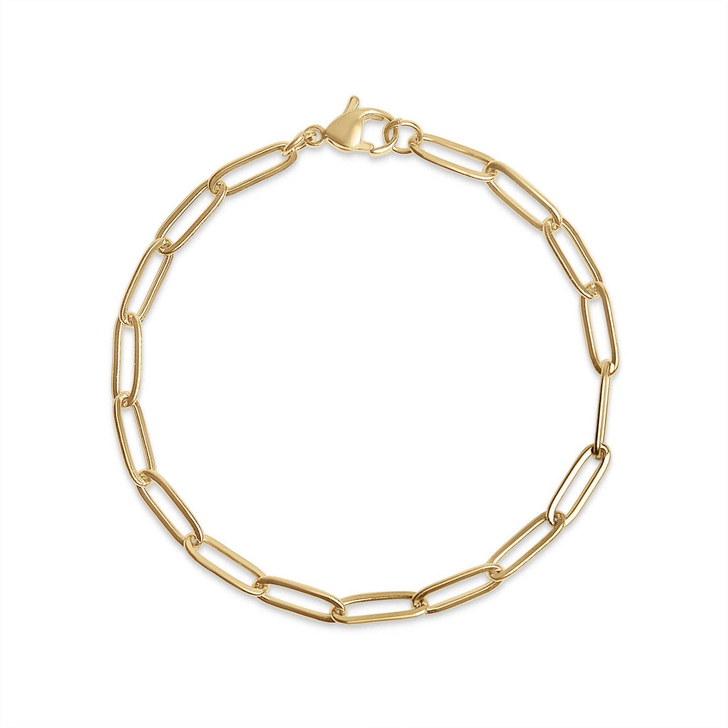 Paperclip Chain Bracelet