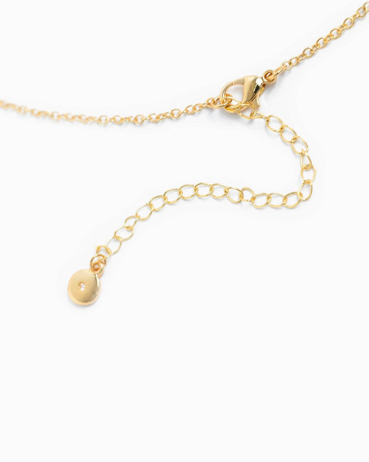 Pave Horsebit Lariat Necklace