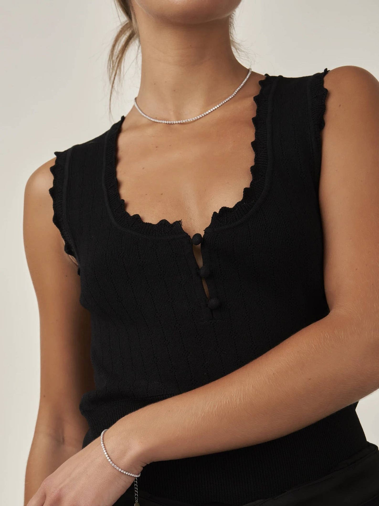 CZ Tennis Necklace