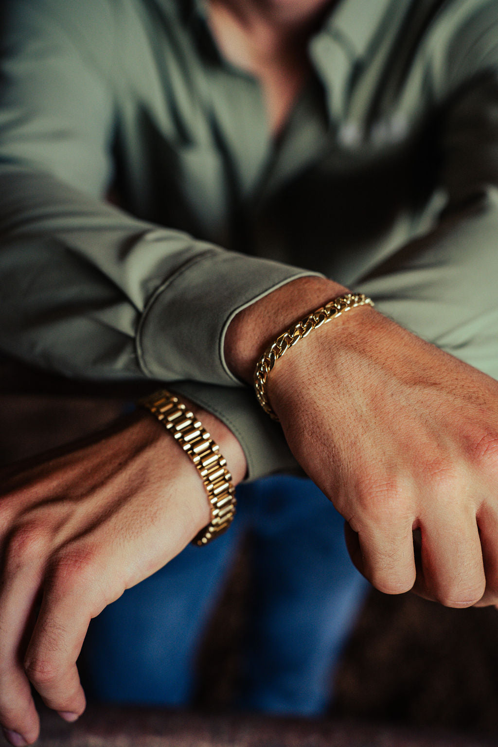  Watch Band Link Bracelet