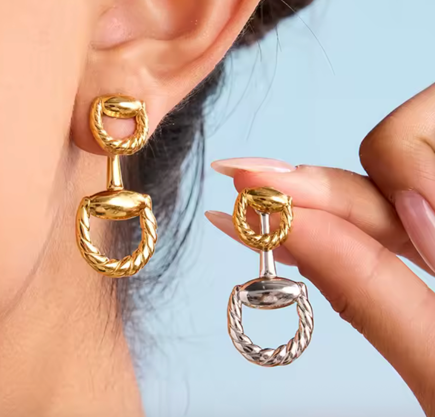 Stirrup Mini Earring