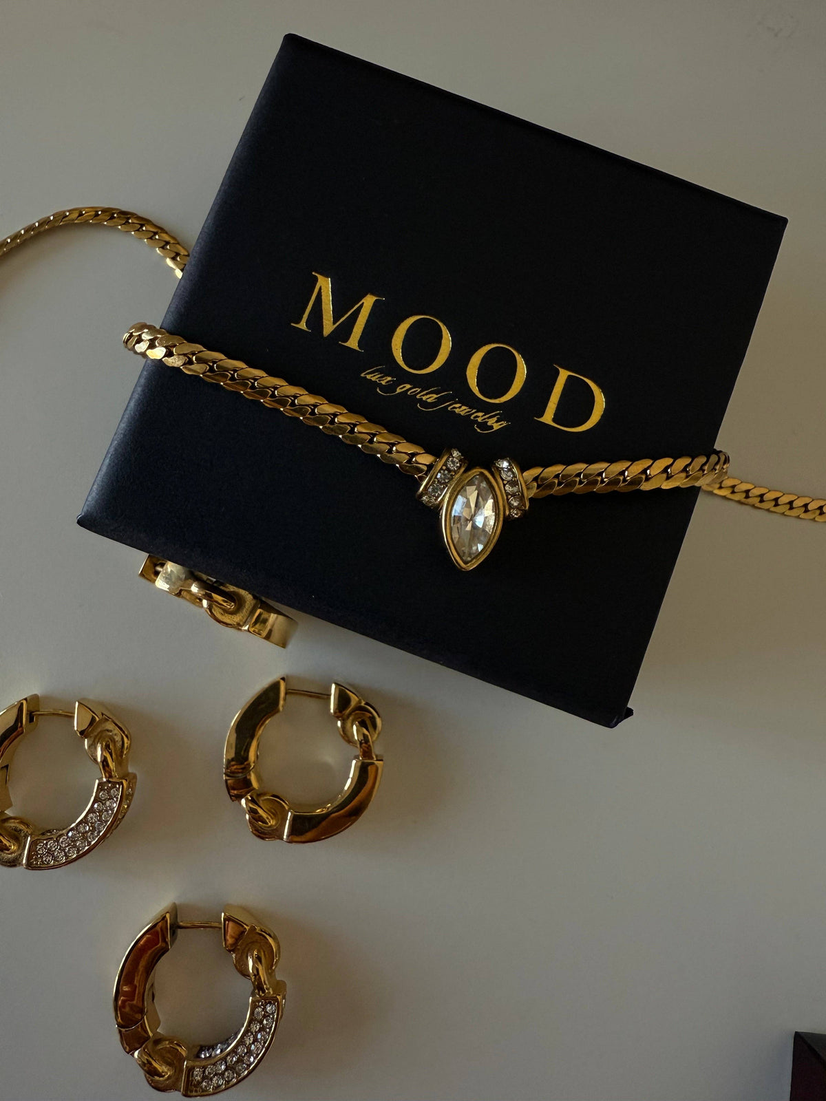 Meredith Marquise Necklace
