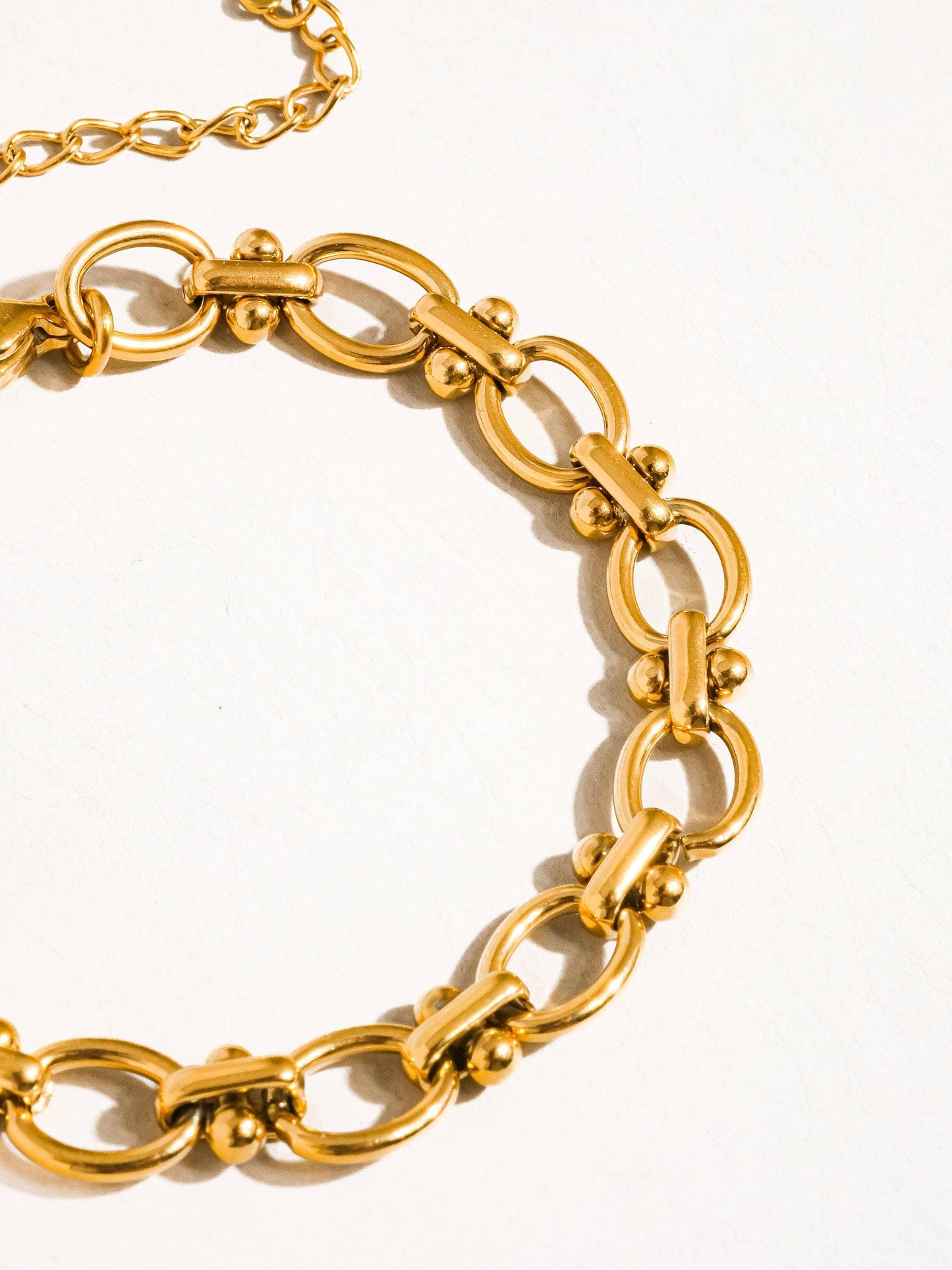 Dawson 18K Gold Braided Chain Bracelet