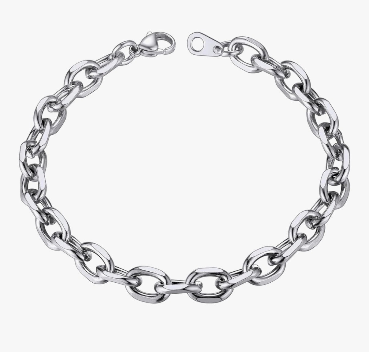 Men’s Cable Chain Link Bracelet