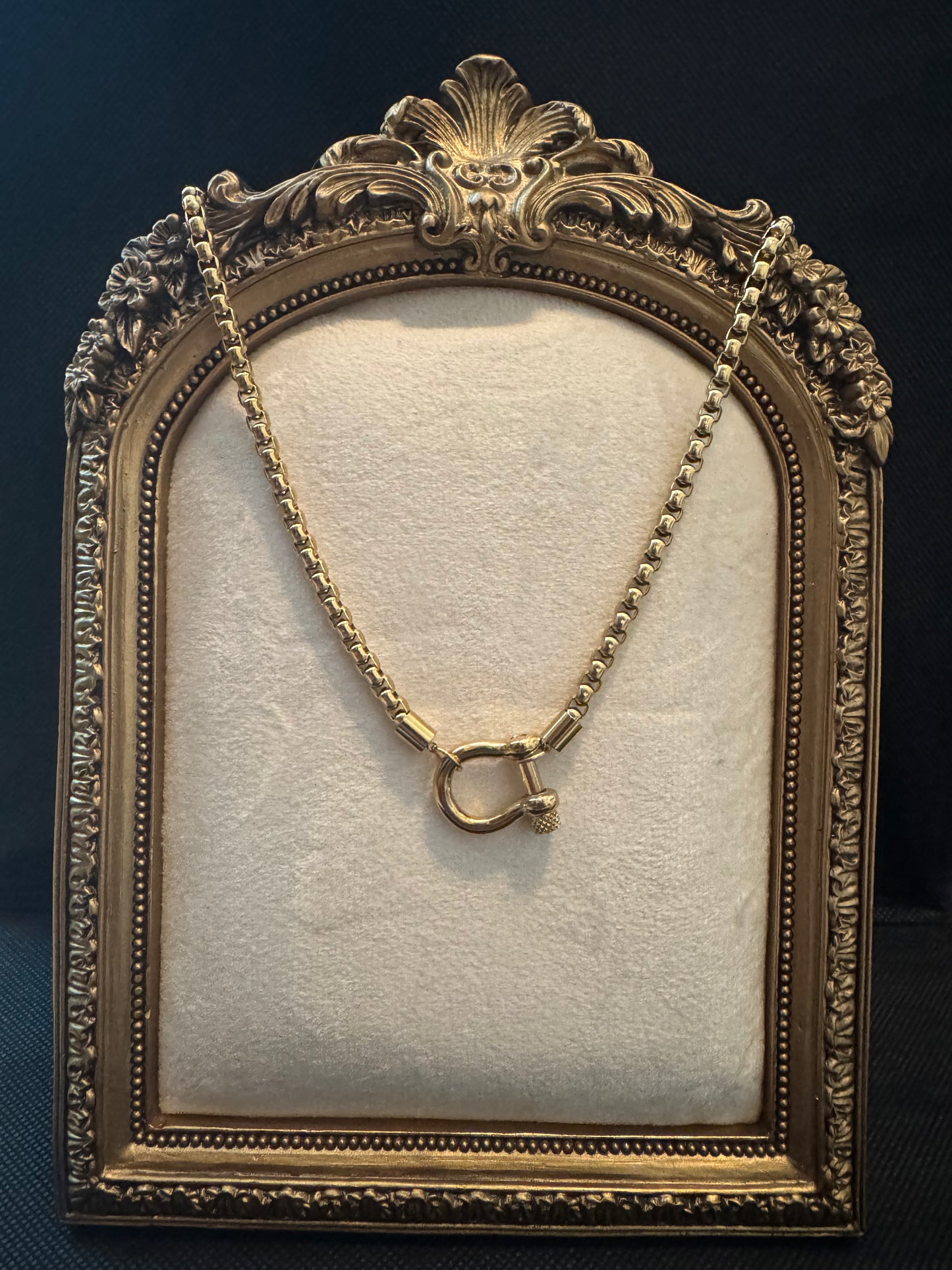 Lucky Me Horseshoe Toggle Necklace