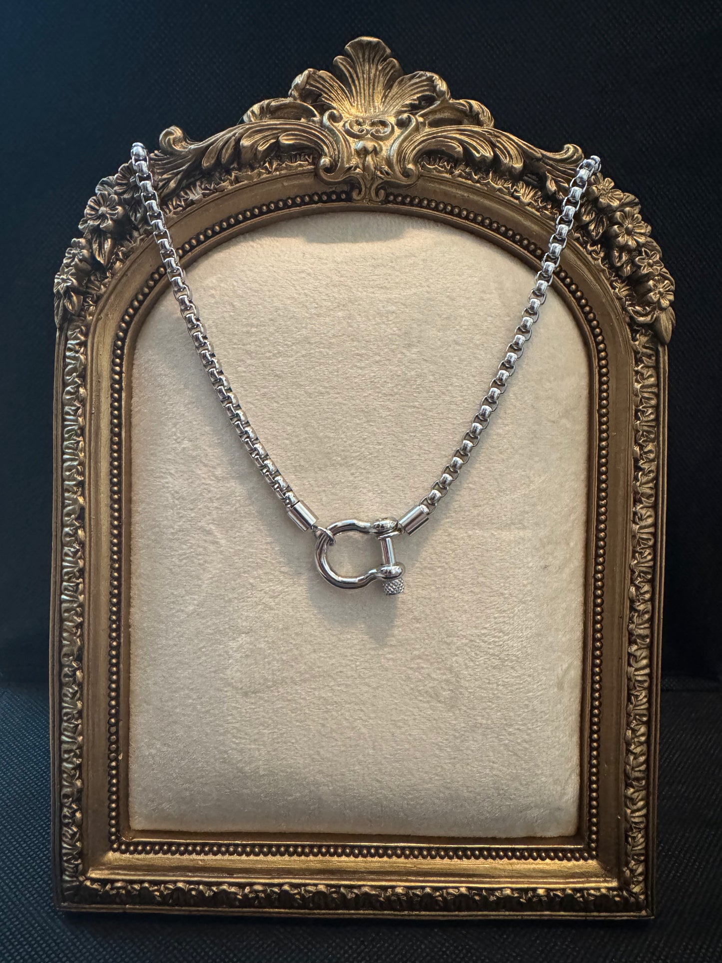 Lucky Me Horseshoe Toggle Necklace