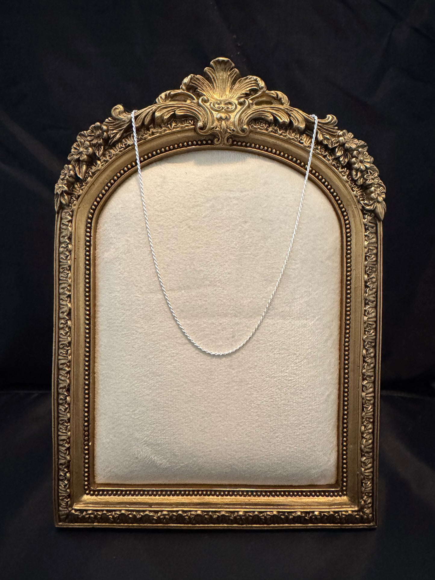 Sterling Silver Rope Chain