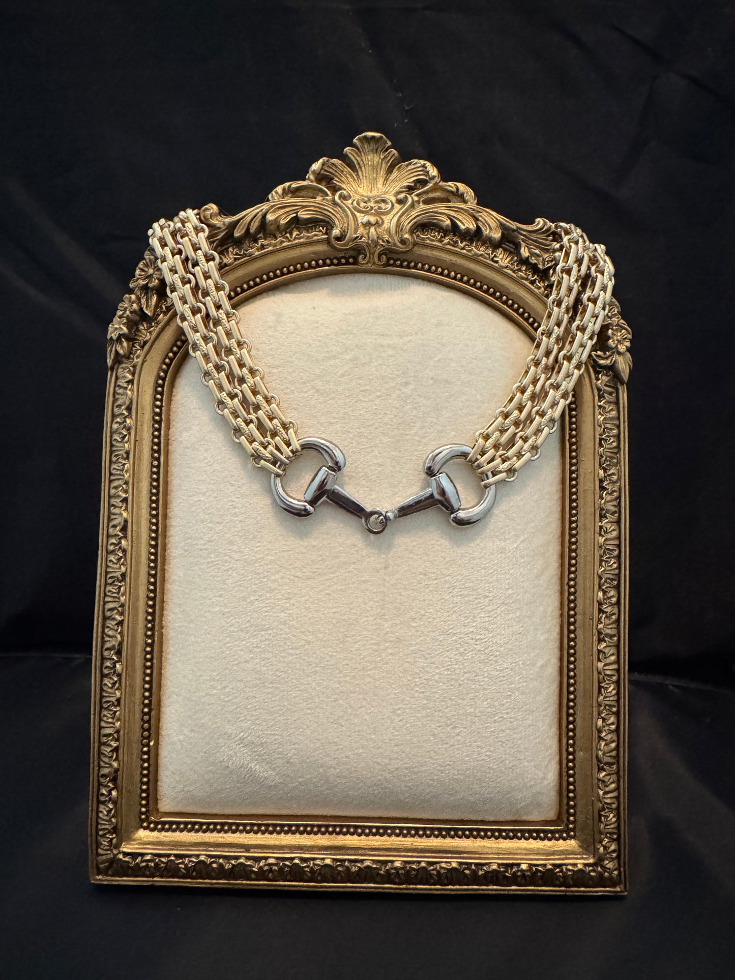 Thick Snaffle Bit Necklace