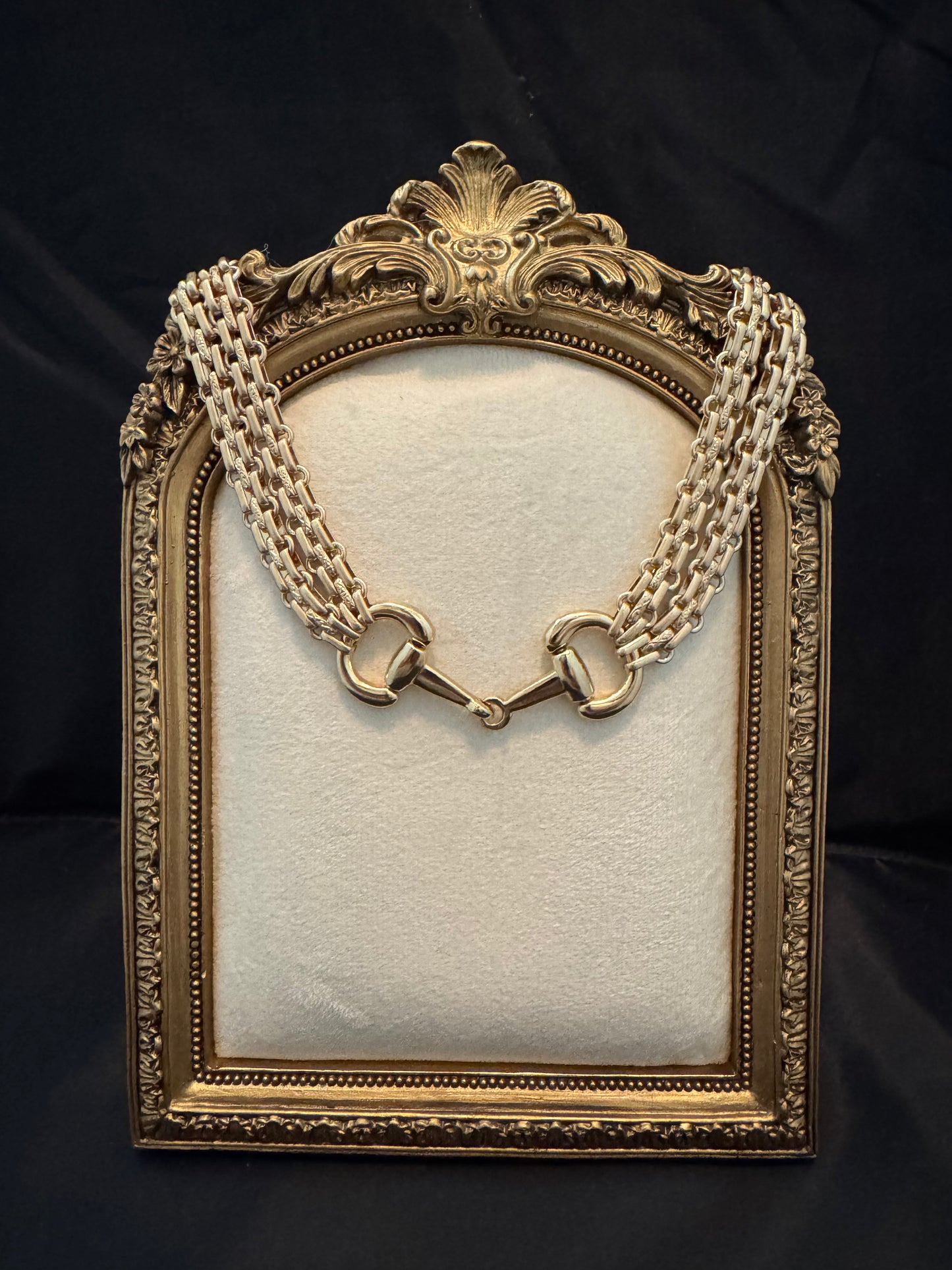 Thick Snaffle Bit Necklace