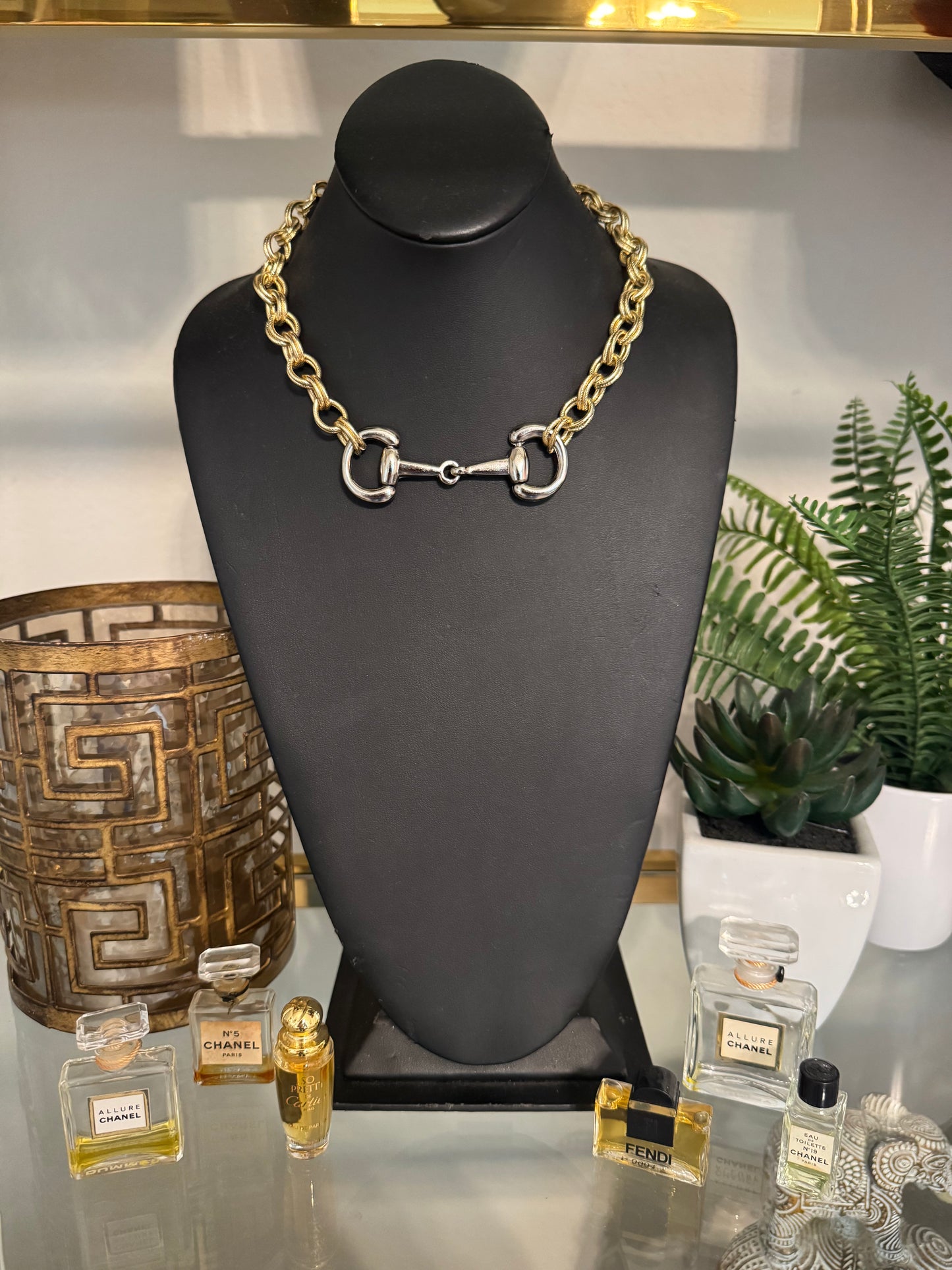 Upsy Snaffle Necklace