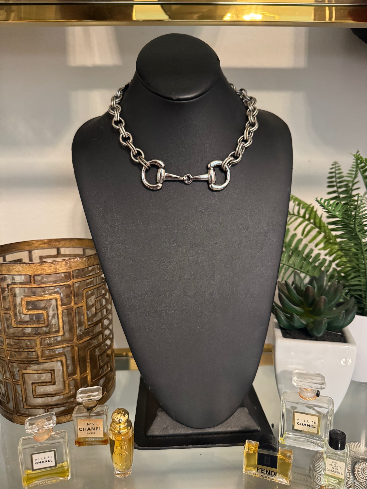 Upsy Snaffle Necklace