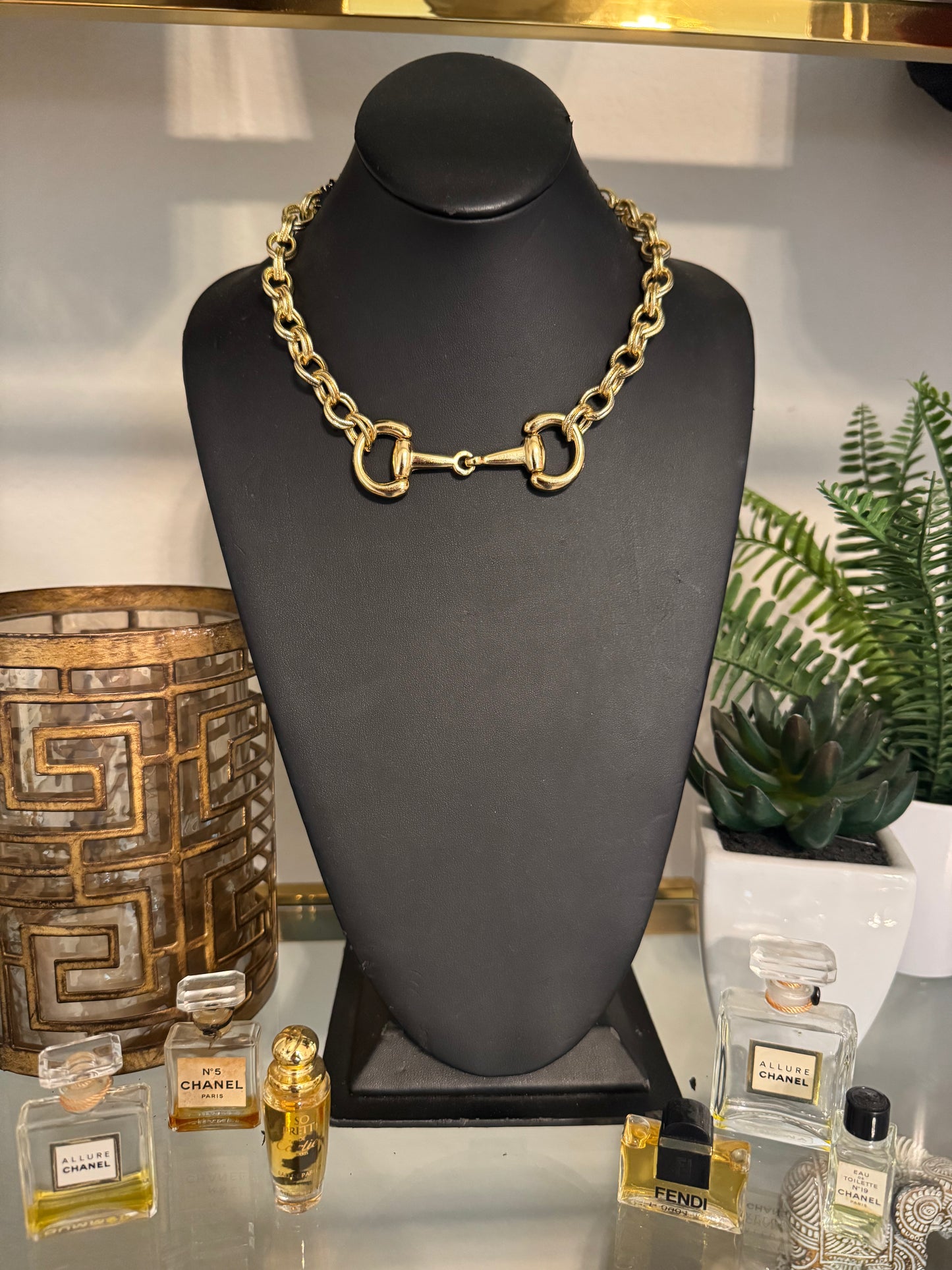 Upsy Snaffle Necklace