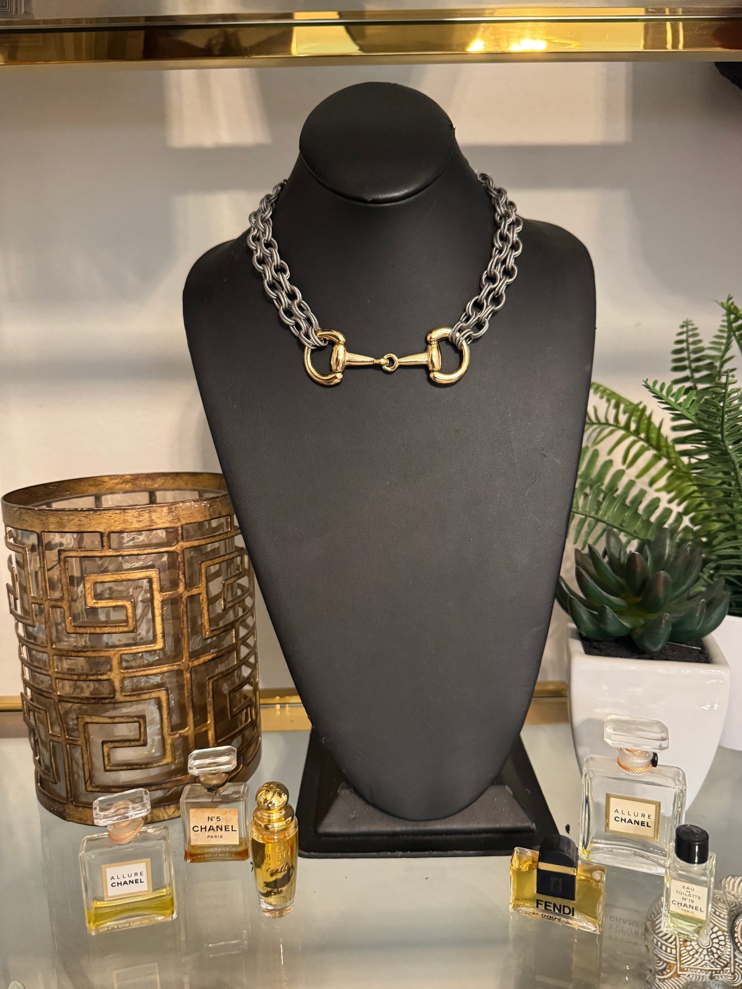 Upsy Snaffle Necklace