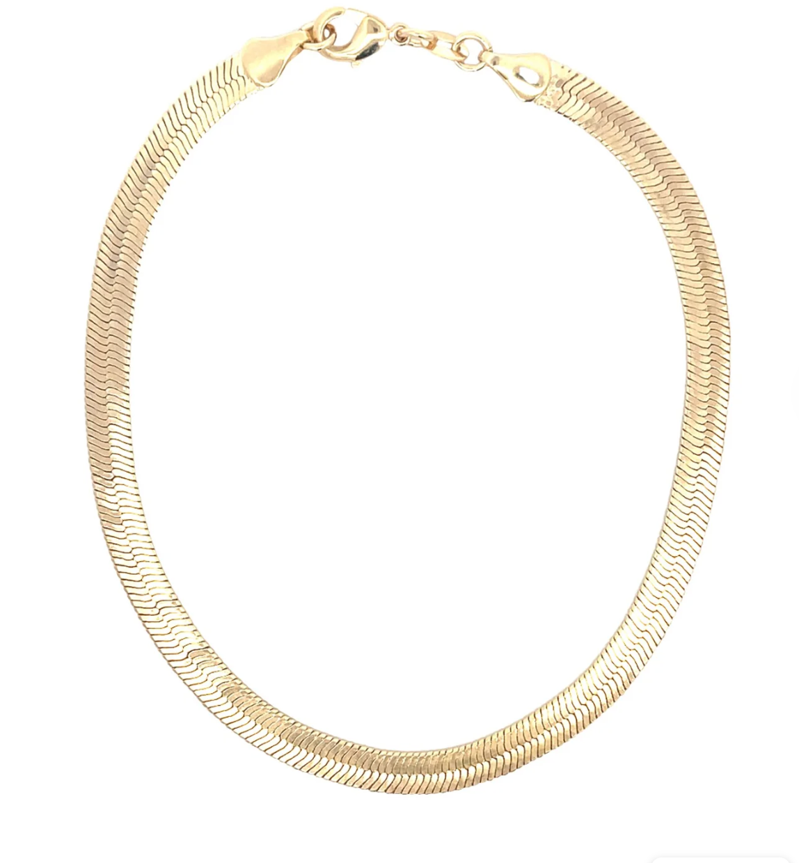 Herringbone Anklet