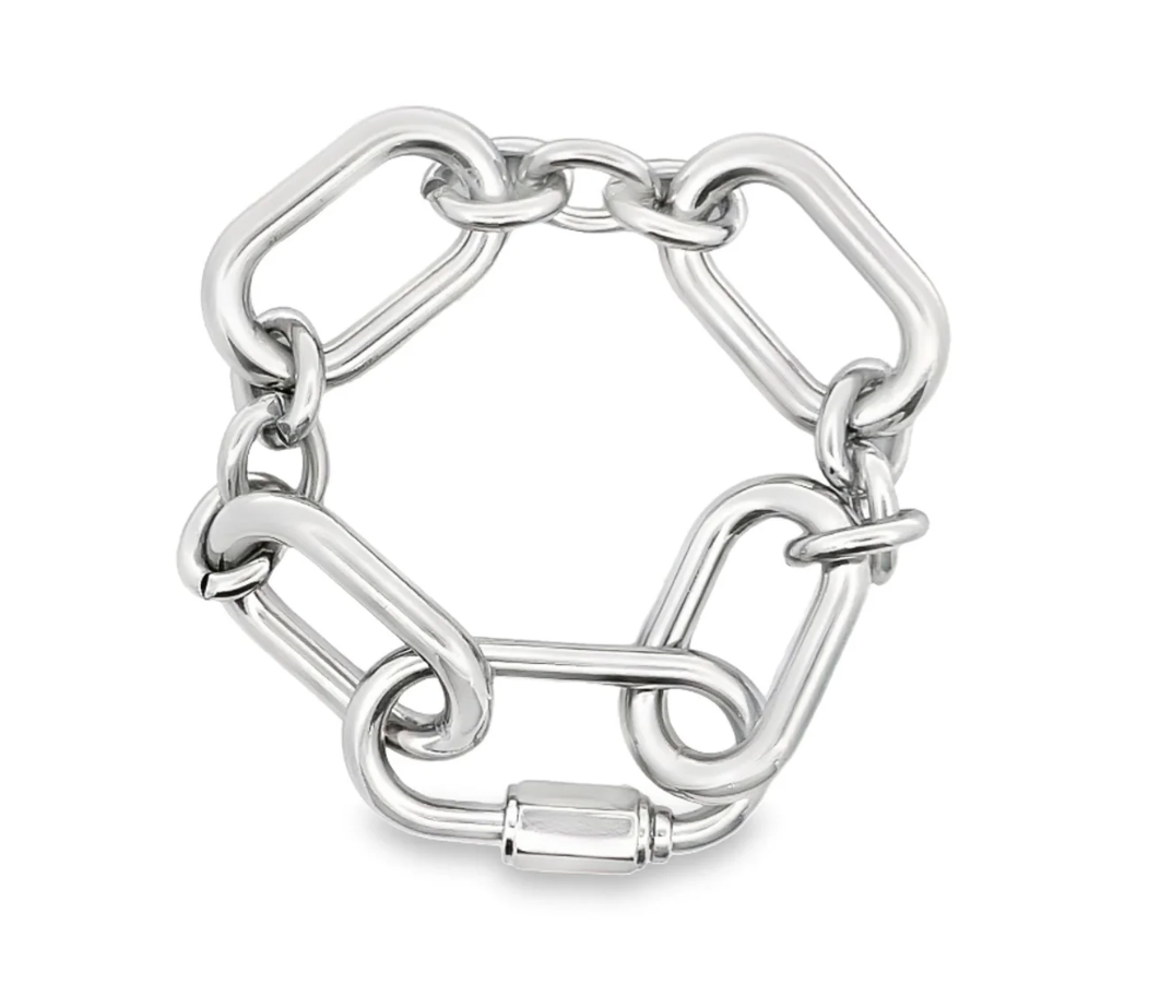 Chunky Paperclip Link Bracelet