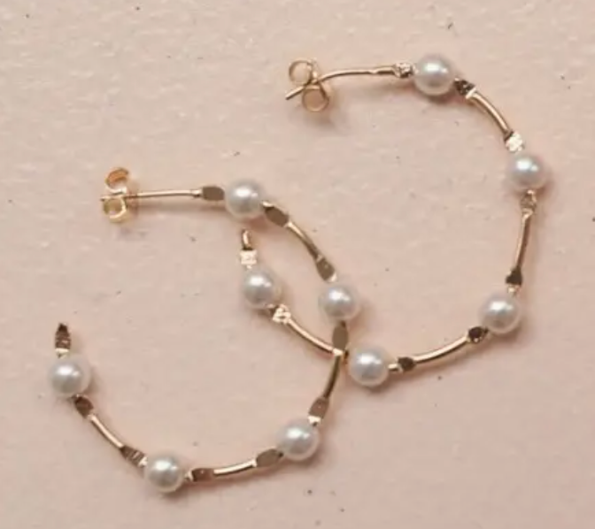 Pearl Open Hoops