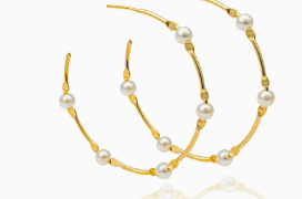 Pearl Open Hoops