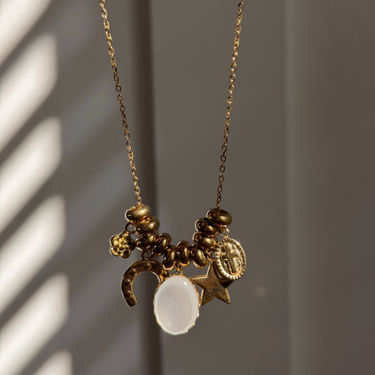 Riggs Not Luck Just Blessed Necklace