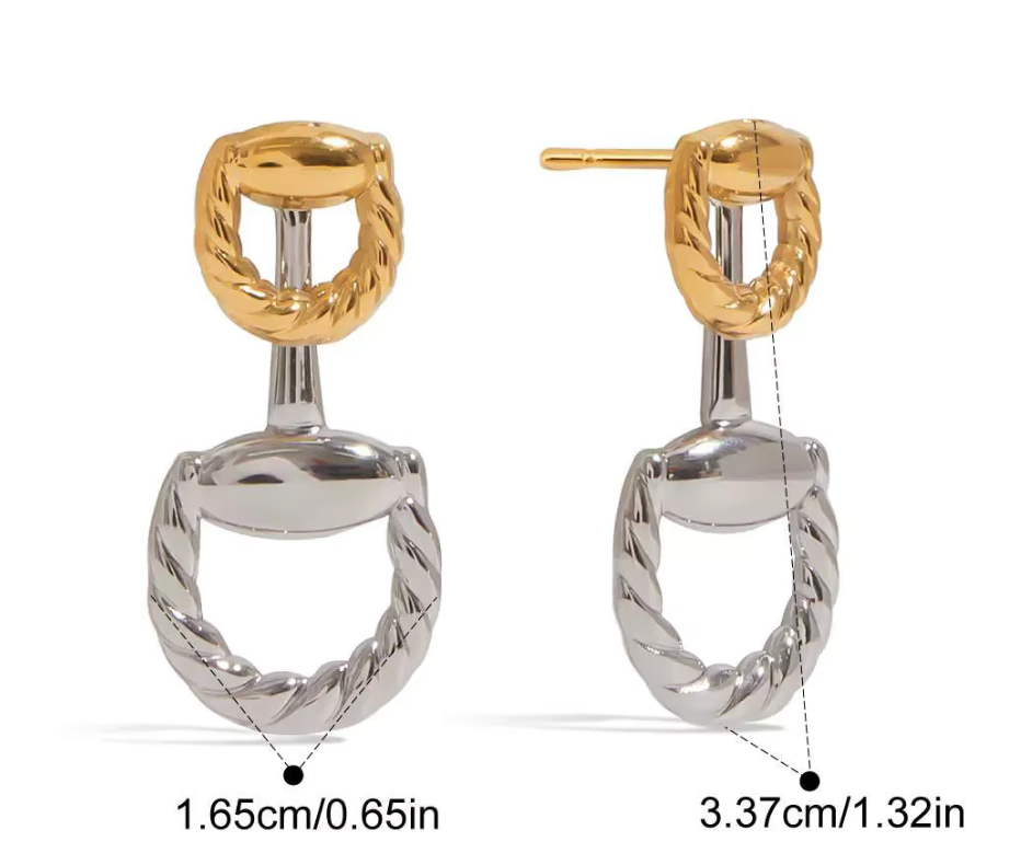 Stirrup Mini Earring