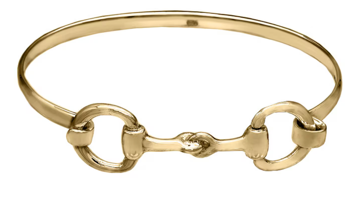 Snaffle Cuff Bangle Bracelet