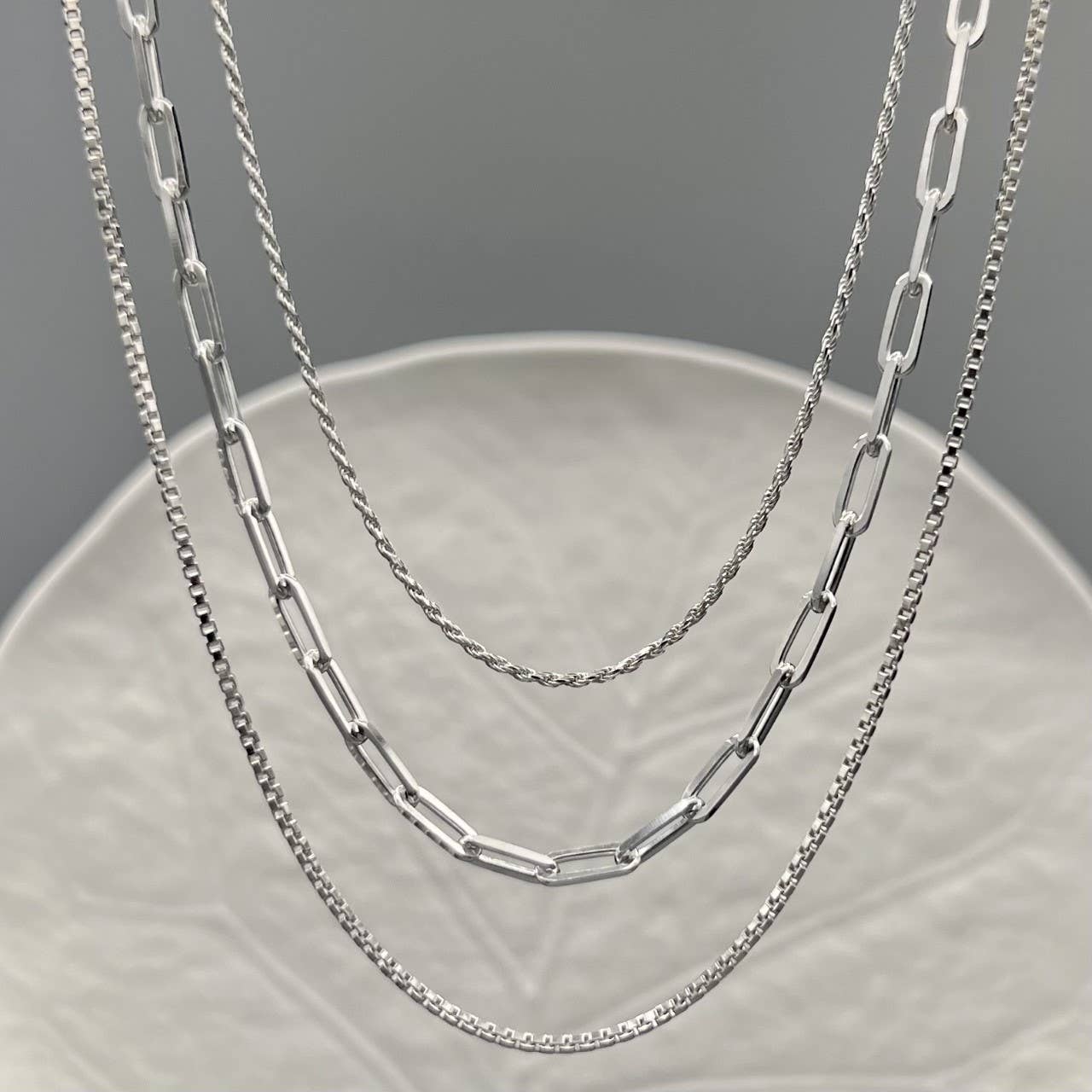 Sterling Silver Rope Chain