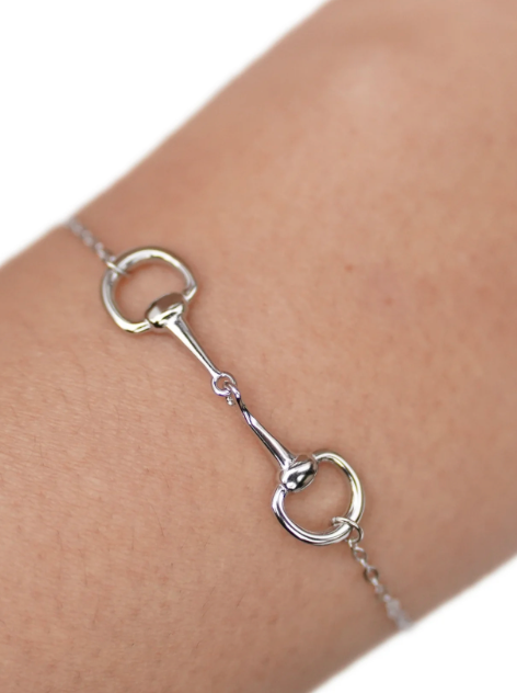 Gallop Snaffle Bit Chain Bracelet