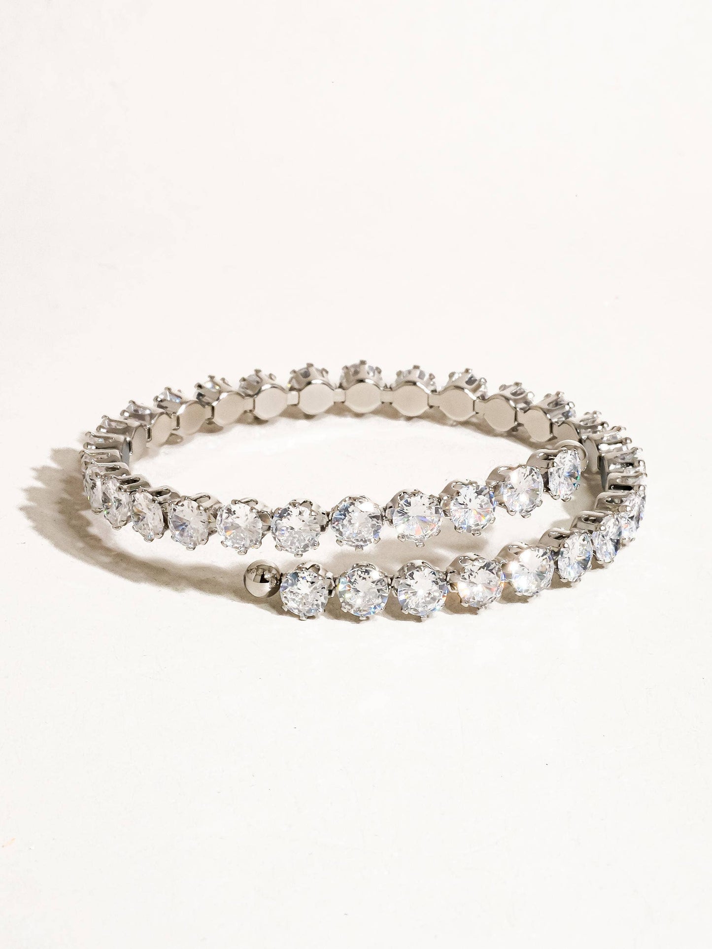 Maëlys 18K Gold CZ Glam Bracelet