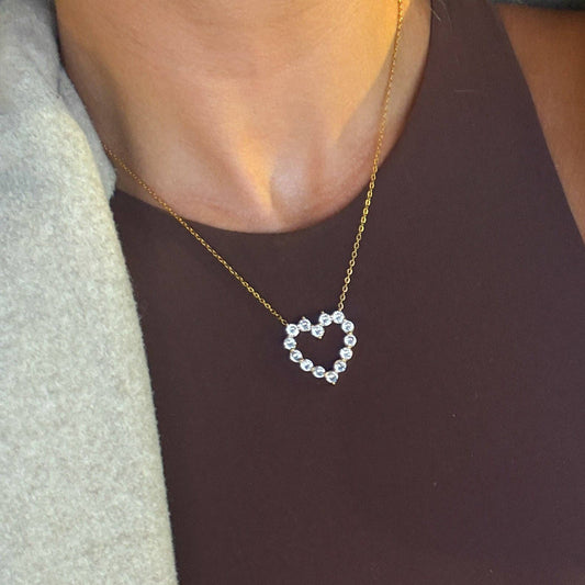 Diamond Heart Necklace