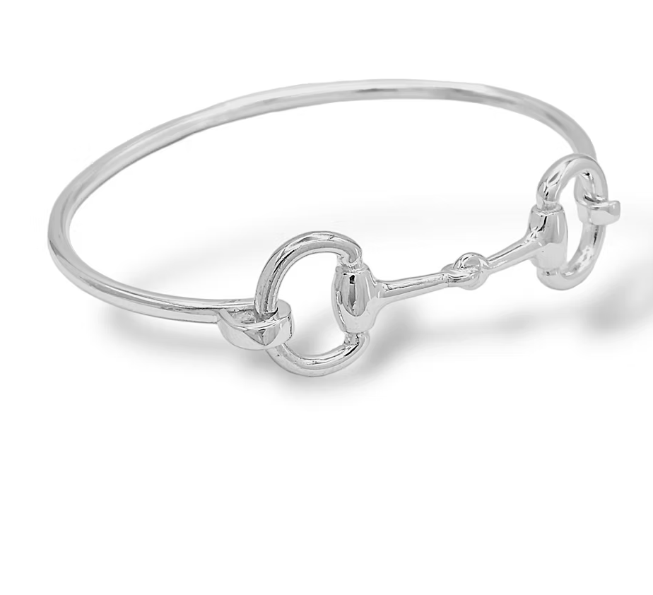 Snaffle Cuff Bangle Bracelet