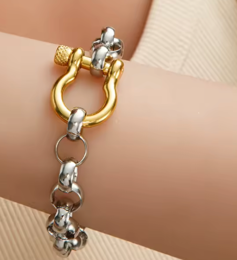 Stallion Rolo Horse Bit Bracelet