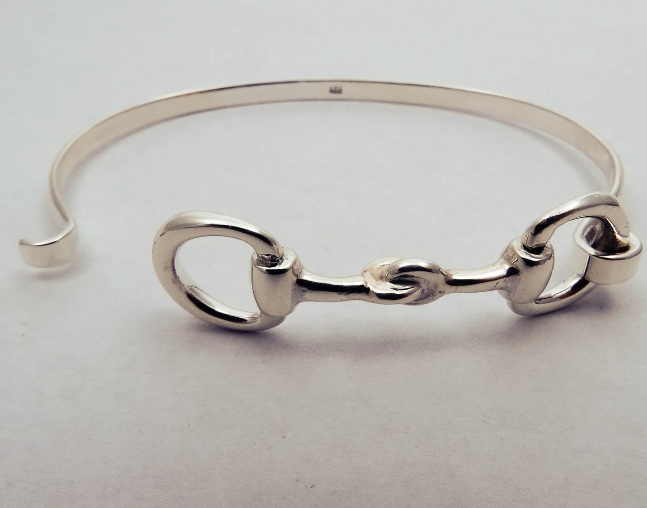 Snaffle Cuff Bangle Bracelet