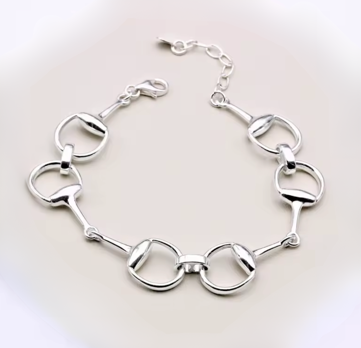 Snaffle Bit Line Bracelet