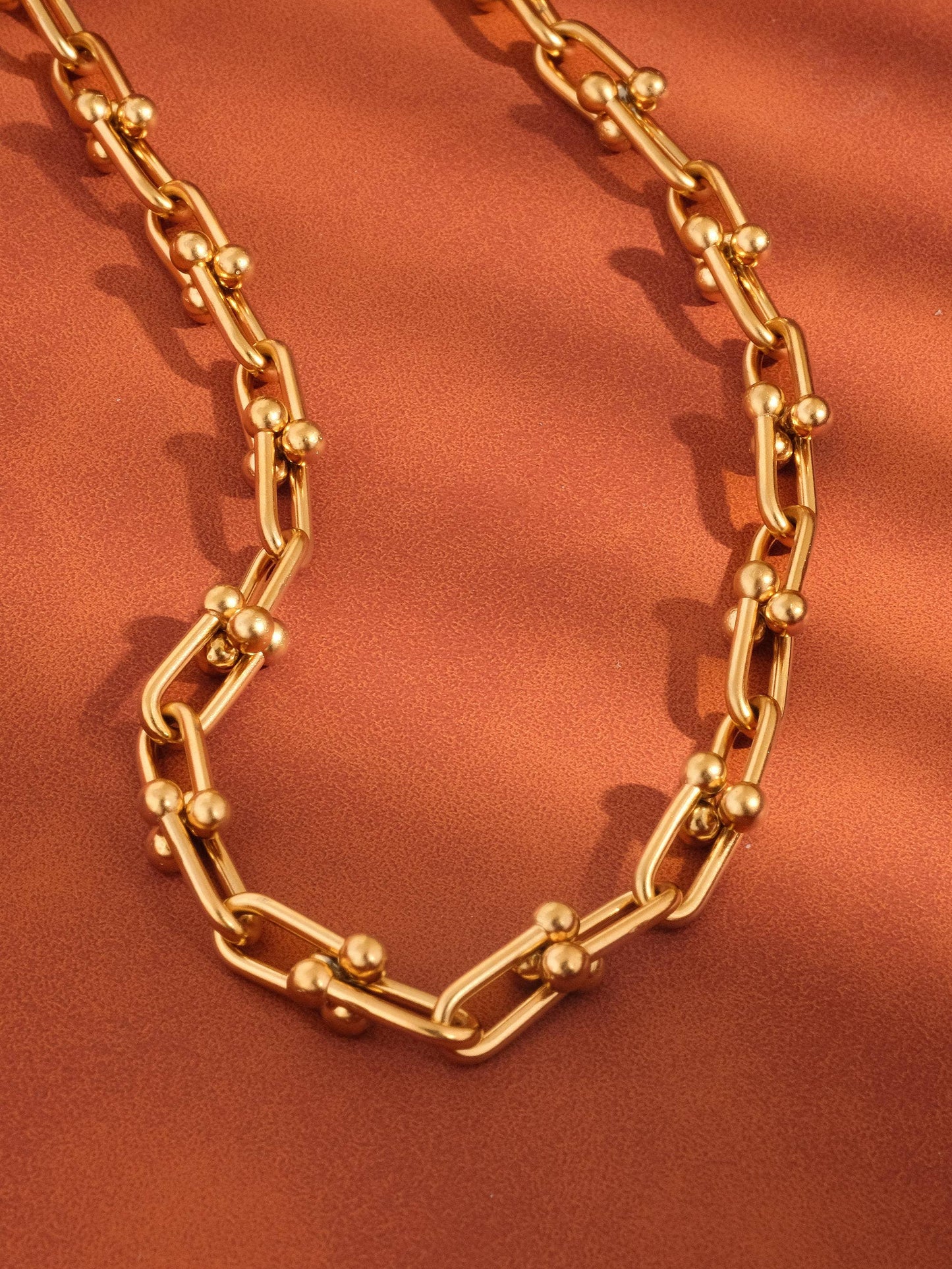 Denise 18K Gold Bold Chain Necklace